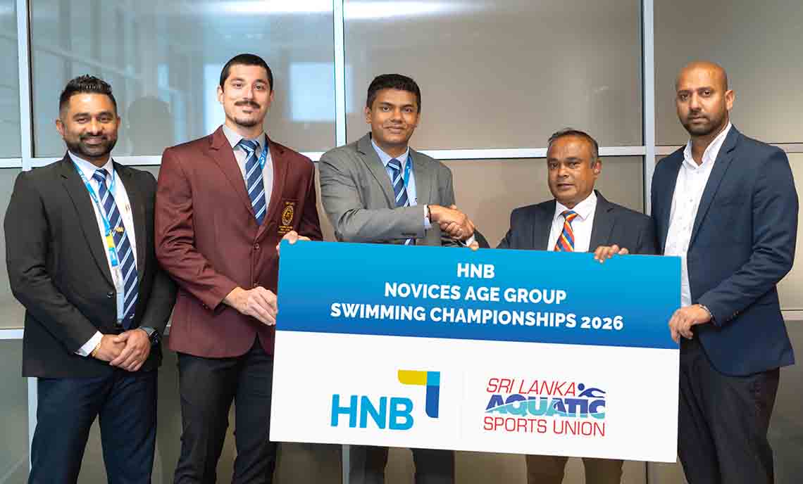HNB Championing Sri Lanka’s Future as Title Sponsor of the Novices Age Group Swimming Championships 2026